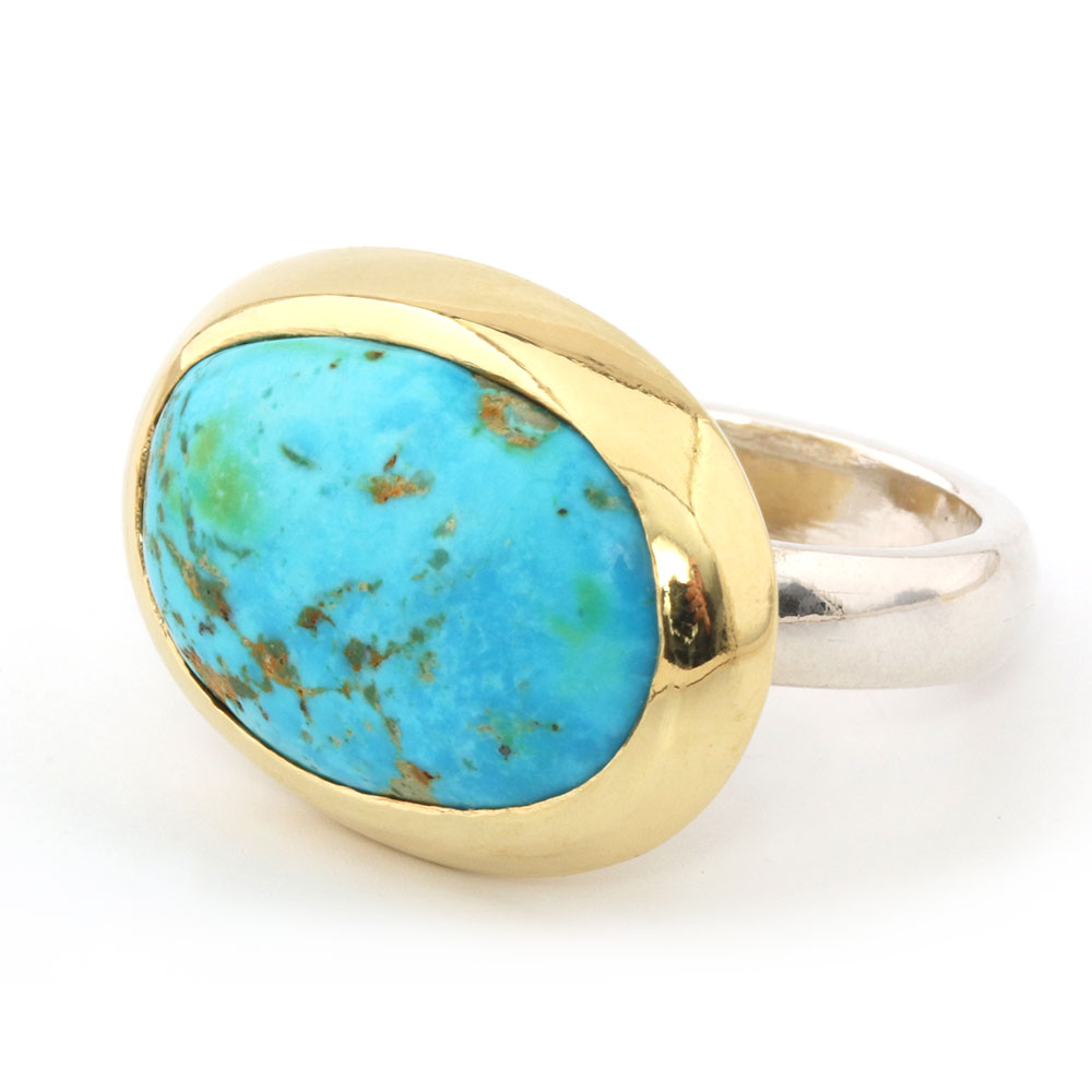 Turquoise Cabochon Ring | JOANE CORNELL